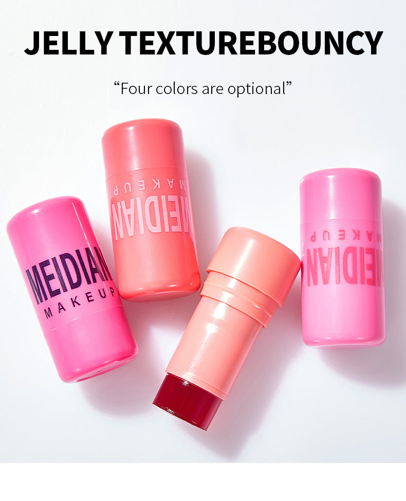 2-in-1 Lip & Cheek Blush Stick - Creamy Natural Nude Makeup